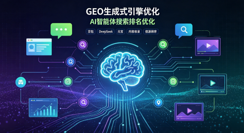 美溪区GEO 浪潮来袭：生成式引擎优化崛起，创作者争抢豆包、DeepSeek、元宝智能体流量入口