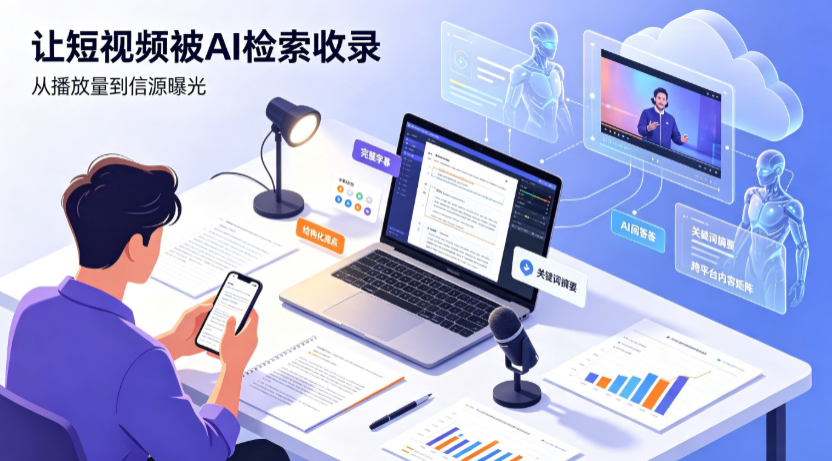 美溪区短视频创作者新必修课：吃透 GEO 优化，让抖音内容被豆包、DeepSeek、元宝智能体收录